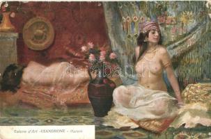 15 db RÉGI erotikus művész motívumlap / 15 pre-1945 erotic art motive postcards