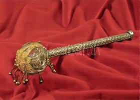 6 db MODERN használatlan magyar koronázási jelvények motívumlap / 6 modern unused Hungarian Coronati...