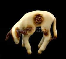 Metzler & Ortloff bárány, kézzel festett, jelzett, hibátlan, m:8 cm