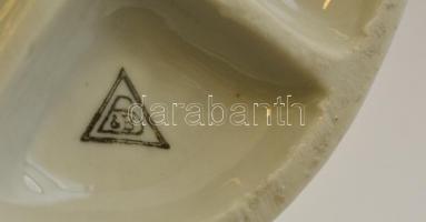 Jelzett kacsa pár, kézzel festett, hibátlan, m:12,5 cm,