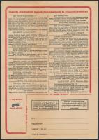 cca 1920 Opera Gyógyszertár reklámnyomtatványa, rheumától, köszvénytől megszabadító szerről, 27x19 c...