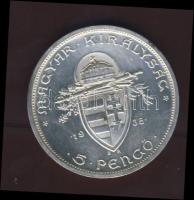 1938. 5P Ag "Szt.István" T:1