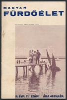 1932 Bp., A Magyar Fürdőélet II. évfolyamának 11. száma, fotókkal, illusztrációkkal