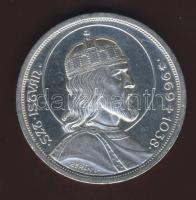 1938. 5P Ag "Szt.István" T:1