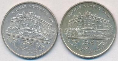 1993. 200Ft Ag "MNB" (2x) T:2