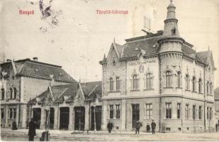 Szeged, Tűzoltó laktanya. Grünwald Hermann kiadása (b)