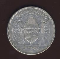 1930. 5P Ag "Horthy jobbra" T:3