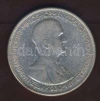 1930. 5P Ag "Horthy jobbra" T:3