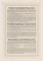 Németország / Weimari Köztársaság / Karlsruhe-Bulach 1926. "Hebezeug- & Motorenfabtik Aktie...