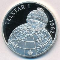 1992. 500Ft Ag "Telstar 1" T:PP kis fo. Adamo EM127