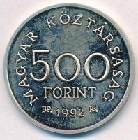 1992. 500Ft Ag "Károly Róbert" T:1-(PP) ujjlenyomat
Adamo EM123