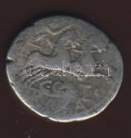 Római Köztársaság C.Cato 123. Denár Ag T:3-/4