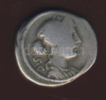 Római Köztársaság P. Crassus M.F. 55. Denár Ag T:3-/4+