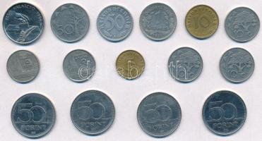 14db-os vegyes magyar és külföldi fémpénz tétel, közte 2006. 50Ft Cu-Ni 125 éves a Magyar Vöröskereszt (2x), Német Harmadik Birodalom 1937A 10pf Al-Br, Namíbia 1993. 10c Ni-acél (2x), valamint 1994. Első választó fém emlékzseton T:2 14pcs of various coins, including Hungary 2006. 50 Forint Cu-Ni 125th Anniversary - Hungarian Red Cross (2x), German Third Reich 1937A 10 Pfennig Al-Br, Namibia 1993. 10 Cents Ni-Steel (2x), as well as Hungary 1994. First voter metal commemorative jeton C:XF