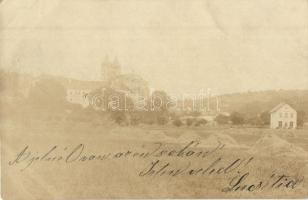 1901 Garamszentbenedek, Hronsky Benadik; vasútállomás / railway station, photo