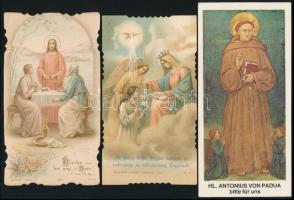 cca 1905-2009 30 vegyes szentkép, közte litho is