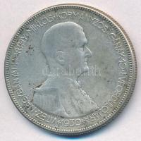 1930. 5P Ag "Horthy jobbra" T:3 Adamo P8
