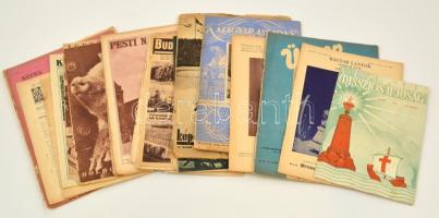 1904-1939 20 db vegyes újság(Missziós Ifjúság, Ünnep, Magyar Lányok, Pesti Napló, Képes Újság, stb.)