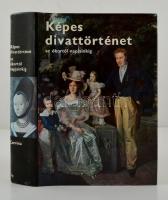 Kybalová, Ludmila - Herbenová, Olga - Lamarová, Milena: Képes divattörténet. Bp., 1974, Corvina. Vászonkötésben, papír védőborítóval, jó állapotban.