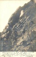 1906 Fogarasi Kárpátok, Fagaras; Portitia Nagy-Árpásnál / mountain, Thierfeld photo (EB)
