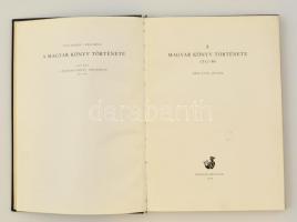 Fitz József: A magyar könyv története 1711-ig. Bp., 1959, Magyar Halikon. Kiadói egészvászon kötés, ...