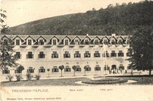 Trencsénteplic, Trencianske Teplice; Garni szálló, Hermann Seibt kiadása / hotel (EK)