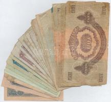 1944. 1P-100P "A Vörös Hadsereg Parancsnoksága" (28x) T:III-IV