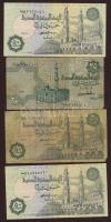 Egyiptom 1980-89. 25p, 50p (4x), 1Ł (2x) T:II,III,IV