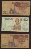 Egyiptom 1980-89. 25p, 50p (4x), 1Ł (2x) T:II,III,IV