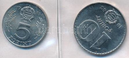 1983. "FAO" sor 20f, 5Ft és 10Ft eredeti plasztikcsomagolásban, tanúsítvánnyal T:BU