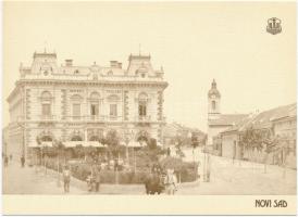 Újvidék, Novi Sad - 18 db MODERN megíratlan városképes lap reprint, saját tokjában / 18 MODERN unuse...