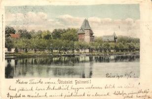 Palicsfürdő, Palic; fürdő, Heumann Mór kiadása / spa (EM)