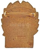 1986. "IAAF Mobil Grand Prix - Budapest" aranyozott, festett jelvény "TAIWAN" gy...