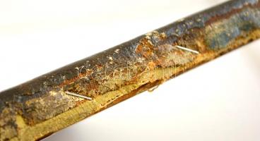 Olvashatatlan jelzéssel: Konyhai jelenet (cca 1800). Olaj, vászon, restaurált, 62×83 cm