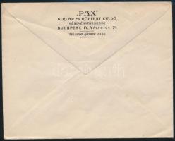 1875 Boríték a Székely Egyesület pecsétjével