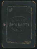 1926-1927 Fényképes BSzKRt igazolványjegye, 1926-1927-ös tanévre, viseltes vászontokban.