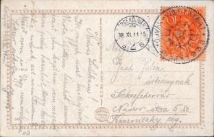 Érsekújvár,  Nové Zámky; Római katolikus templom, piac / church, market (b)