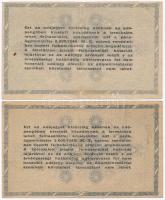 1946. 500.000AP (2x) vízjeles papír, sorszámozott T:III