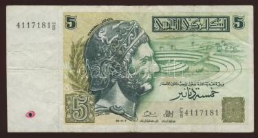 Tunézia 1993. 5D T:II