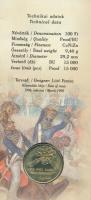 1998. 50f-200Ft (10xklf) forgalmi sor dísztokban + 1998. 100Ft alpakka "1848-1849. Szabadsághar...