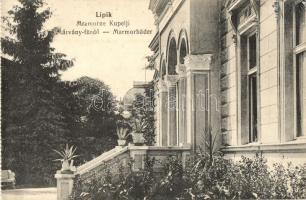 Lipik - 3 db RÉGI városképes lap / 3 pre-1945 town-view postcards