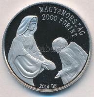 2014. 2000Ft Cu-Ni "Magyar Máltai Szeretetszolgálat 25. évfordulója" T:PP