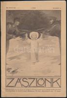 1914 A Zászlónk című újság XIII. évfolyamának 4. száma, benne háborús hírekkel
