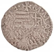 1489K-P Denár Ag "I. Mátyás" előlapi duplaveret, hátlapján pedig részben szerepel az előla...
