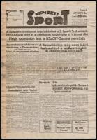 1944 A Nemzeti Sport XXXVI. évfolyamának 220. száma