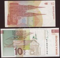 Horvátország 1991. 10D T:I- + Szlovénia 1992. 10T T:I-