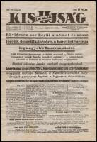1941. június 23.  A Kis Újság Esti Kiadása, benne háborús hírekkel a német és orosz főerők összeütközéséről