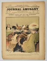 1904 Journal Amusant No. 249, journal humoristique - francia nyelvű vicclap, illusztrációkkal, 16p / French humor magazine