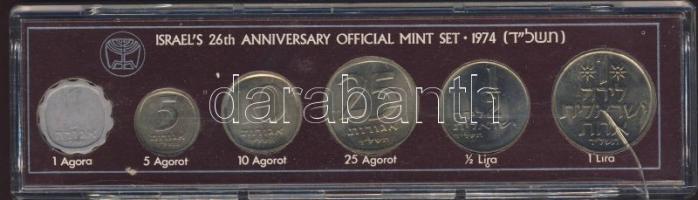 Izrael 1974. 1a-1L 6klf db, szettben T:1