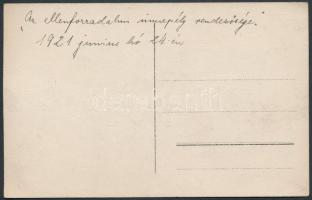 1921 A Ludovika Akadémia ellenforradalmi ünnepségének rendezői tisztikara,(1919. június 24. felkelés...